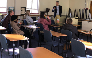 Kollegas van Nederland besoek die Universiteit Stellenbosch