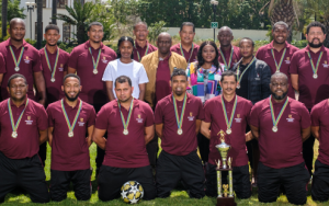 Maties staff football team triumphs