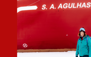 Prof Annie Bekker undaunted by shuddering ships and icebergs