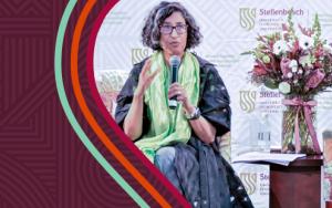 Prof Gabeba Baderoon lewer aangrypende Afrikadag-lesing