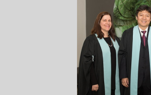 Prof Guangling Liu delivers his inaugural lecture