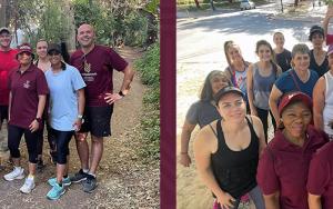 Prof Karin Baatjes gaan die ekstra myl vir studente