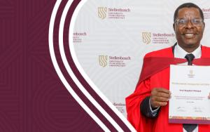 Prof Stephen Matope helps building the future through additive manufacturing