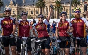 Prof Wim ready for Cape Town Cycle Tour to benefit #Move4Food