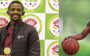 Rising basketball star graduates after giving his studies the full-court press