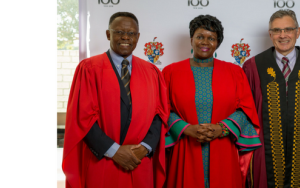 Second graduation ceremony: Acknowledging the pioneer work of two faculties.