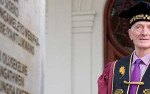 Titan of activism, jurisprudence, and academia returns to Stellenbosch