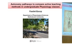 T&L Enhancement Seminar:  Prof Faadiel Essop