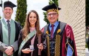 Top medical student wins coveted Chancellor’s Medal