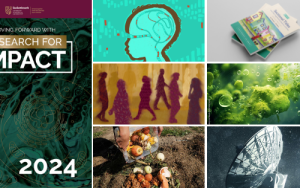 Die Afdeling Navorsingsontwikkeling (ANO) stel 2024 Research for Impact digitale publikasie vry