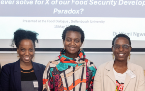 Food security a "three worlds" problem