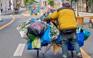 Homeless people’s property is property, regardless of its economic value.