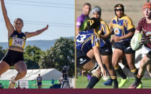 Kampioene op én van die veld af