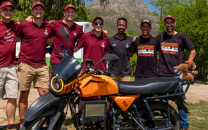 Solar-powered electric motorcycle completes 6 000km journey from Nairobi to Stellenbosch