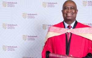 SU bestows honorary doctorate on advocate for science