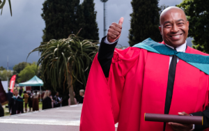 Volleyball gives PhD graduate Jerome Fredericks his sporting chance