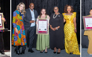 A photo of the Social Justice Champion Awards gala held in the CTICC.