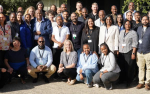 A photo of the 2026 Future Professors cohort at Stellenbosch University