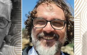 A picture of Bun Booyens, Tom Dreyer and Michélle van Breda