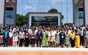 Participants at the launch of the Africa Regional Collaborative for Agriculture, Nutrition and Health (ANH-ARC) at the University of Ghana in Accra on 30 April 2026