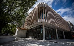 Photo of outside of Victoria Cluster hub building