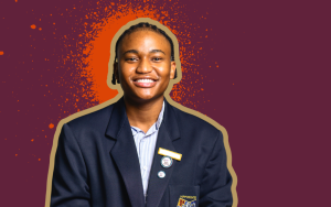 A graphic of Gomolemo Nkgoedi