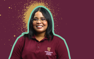 A graphic of Lateefah Matinka