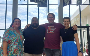 Four SU Staff Members that attended the Erasmus+ Staff Training Week at Freie Universität Berlin