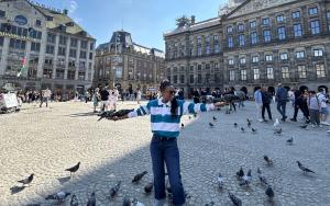 Mitculay Swarts at a Summer School in VU Amsterdam, 2024