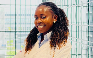 Celestine Kemunto Nyamari, a CERI Africa Stars Research Fellow from Kenya, currently conducting research in Stellenbosch
