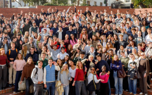 Group Photo of the 2026 Second Semester Exchange Student cohort.