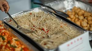 chinese food at the international food evening 