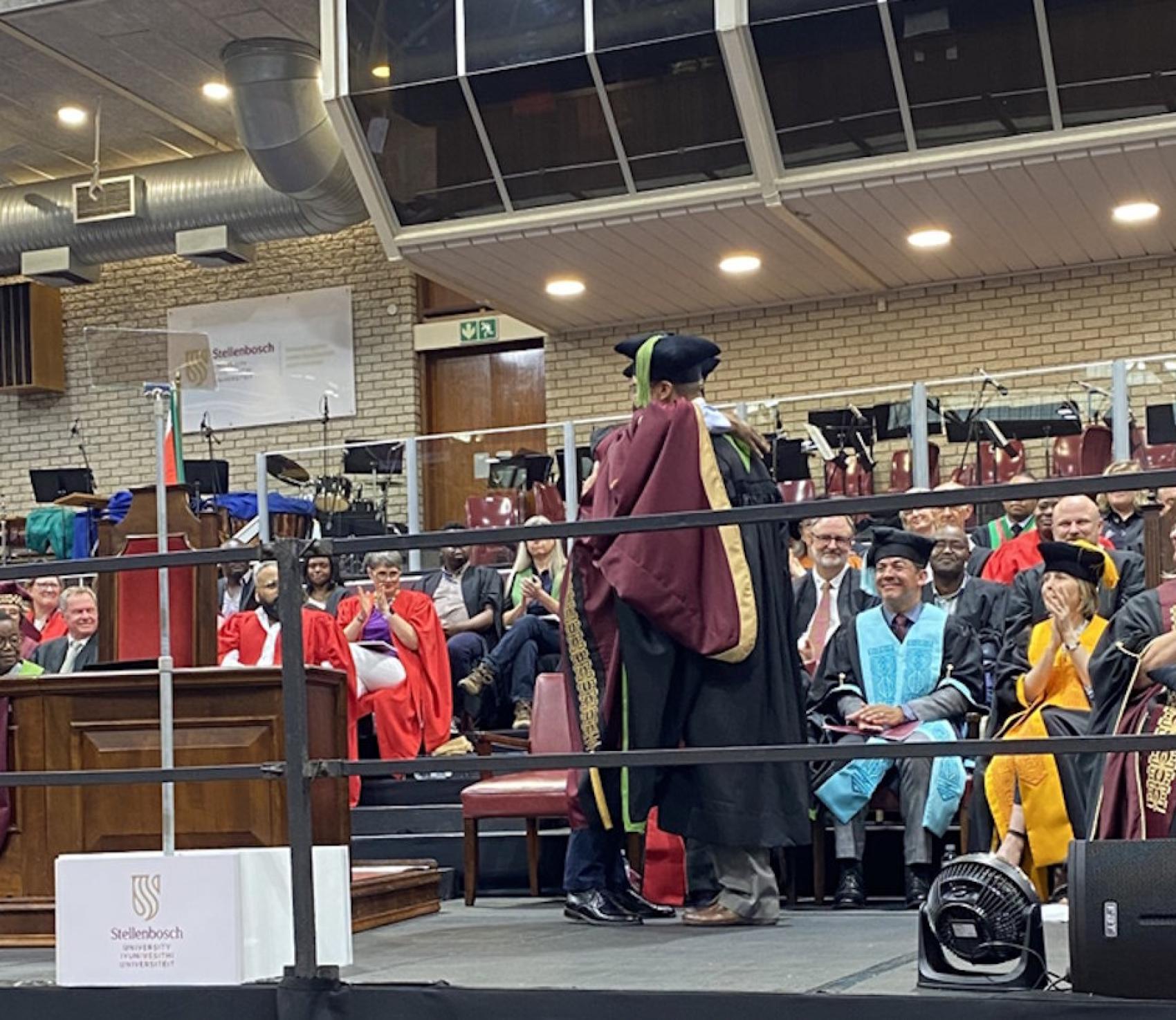 A Farewell at Graduation: Honouring Prof Danie Brink | Stellenbosch ...