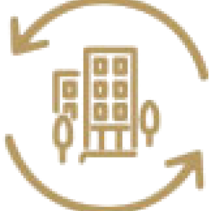 Sustainability-building-icon