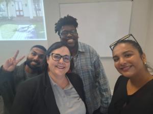 Marenet with Lucian, Tim and Thameenah