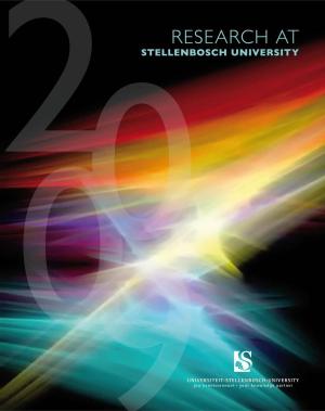 cover of research at stellenbosch
