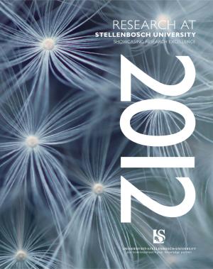 cover of research at stellenbosch