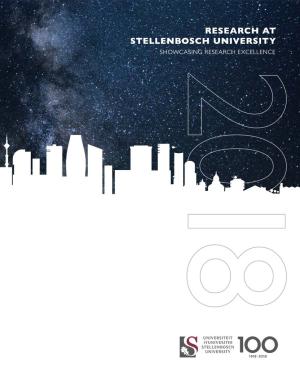 cover of research at stellenbosch