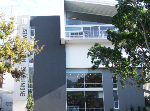 Front of Engineering and Forestry Library