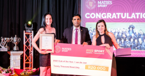 MATIES SPORT: CLUB OF THE YEAR 2022 - Winner - HOCKEY