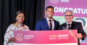 MATIES SPORT: SPORTSMAN OF THE YEAR 2022 - Winner - CLAYTON SAKER