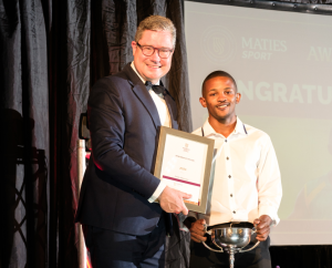 MATIES SPORT: SPORTSMAN OF THE YEAR 2023 - winner - Lutho Skweyiya