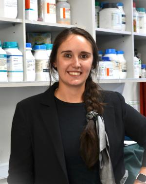 Portrait of Heidi Steffen in the Botha Lab