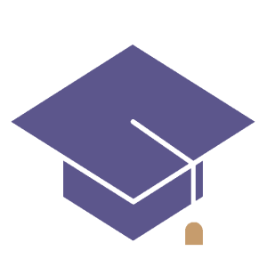 Icon of Theology Faculty Graduation Cap