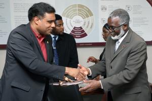 Tanzania MOU signing with the Rector 