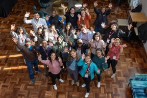 SU Staff at a staff training week 