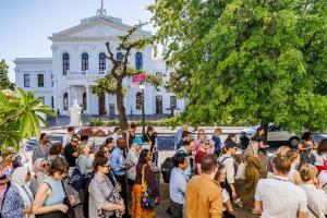 SIAN Delegation on a Campus Tour in 2025
