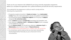 Scimathus application information 