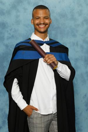 TRAC Alumnus graduating at Stellenbosch University