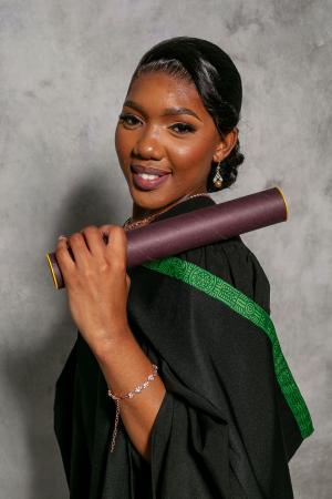 TRAC Alumnus graduating at Stellenbosch University